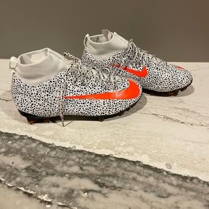 Boys Nike soccer cleats.